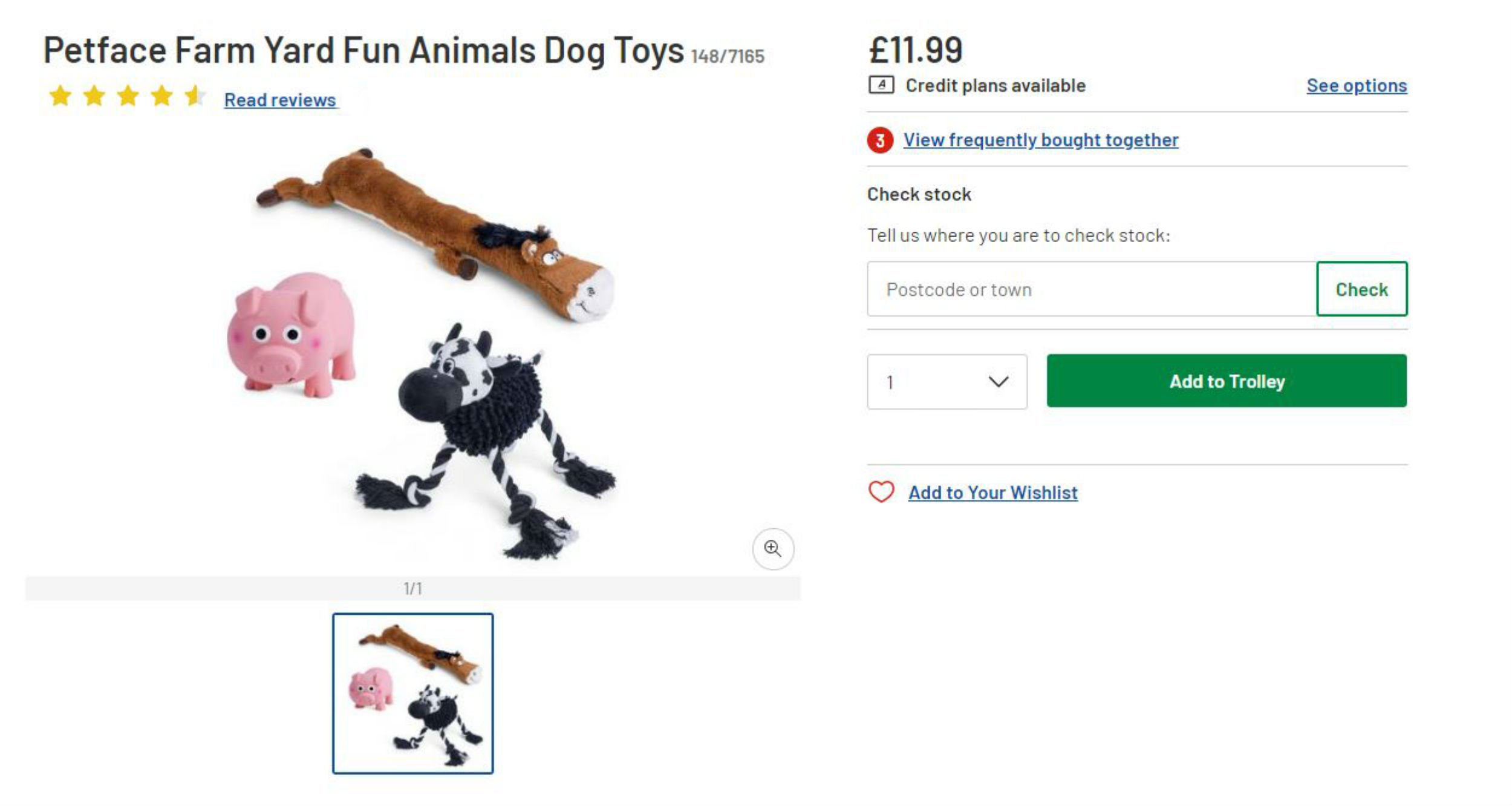 puppy toys argos