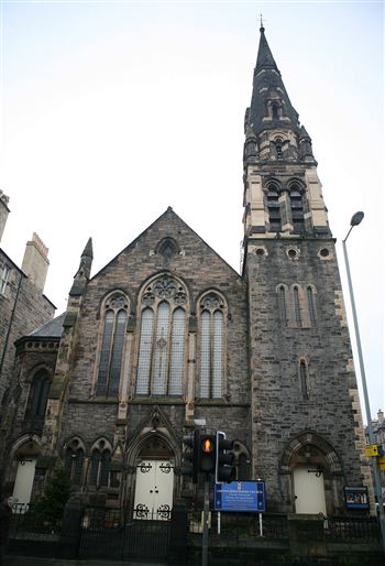 The London Road Church in Edinburgh may soon be transmitting calls and texts for o2.
