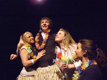 A scene from the musical