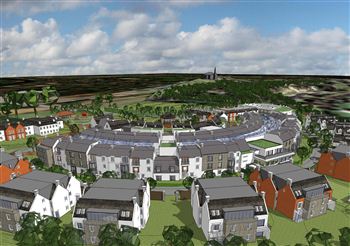 The proposed care village development at Musselburgh