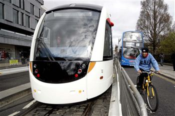 Trams ready to roll – all of 500 metres