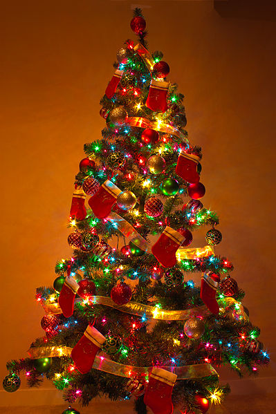 O Christmas Tree, O Christmas Tree, Your branches brown delight us!