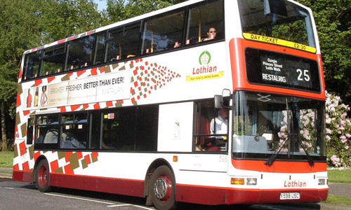 Nearly 500 accidents on Lothian buses in one year