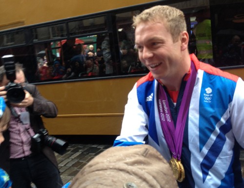 Children are “not on the cards yet” for Chris Hoy