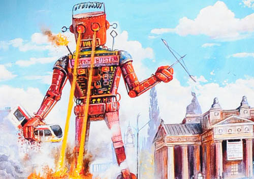 ‘Tramsformer’ – the robot that’s tearing through Edinburgh
