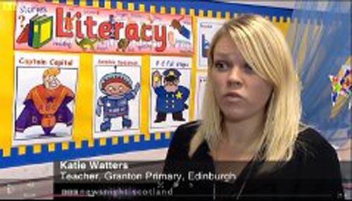 Edinburgh primary school under fire for sectarian cartoon character