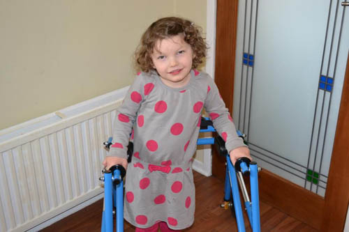 Scots girl on trip to US for operation to reverse effects of cerebral palsy