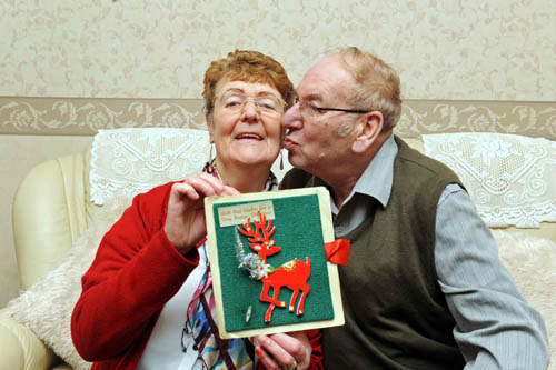 Thrifty Scot gives wife same Xmas card for 45 years