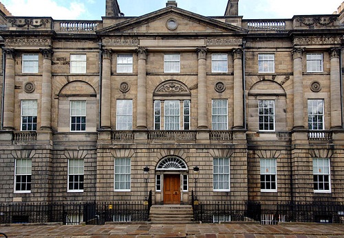 Bute House is located in Edinburgh's Charlotte Square