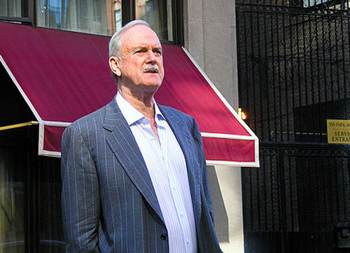 Cleese was criticised by followers for his joke about Pistorius. Pic: Paul Boxley
