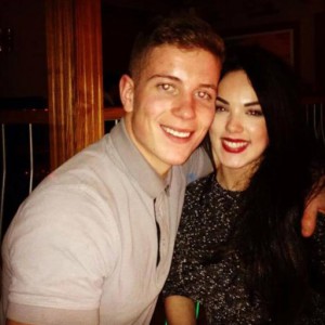 Jordan Mackay and girlfriend