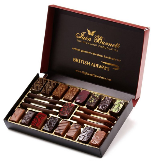The Highland Chocolatier British Airways First Class Box_without paper