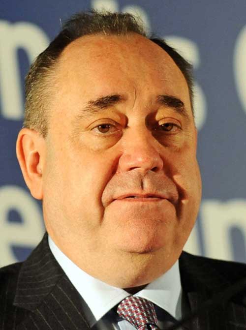 Salmond hit out at the party leader in a strongly worded column