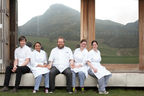 Up-and-coming trainee chefs will create the meal 