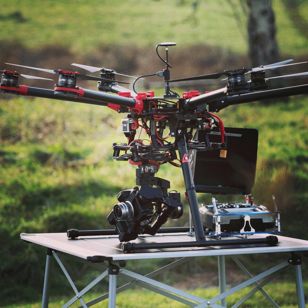 The drone used by the ROAVR team