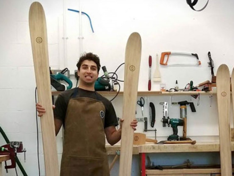Scot selling wooden skis at £750 a pair