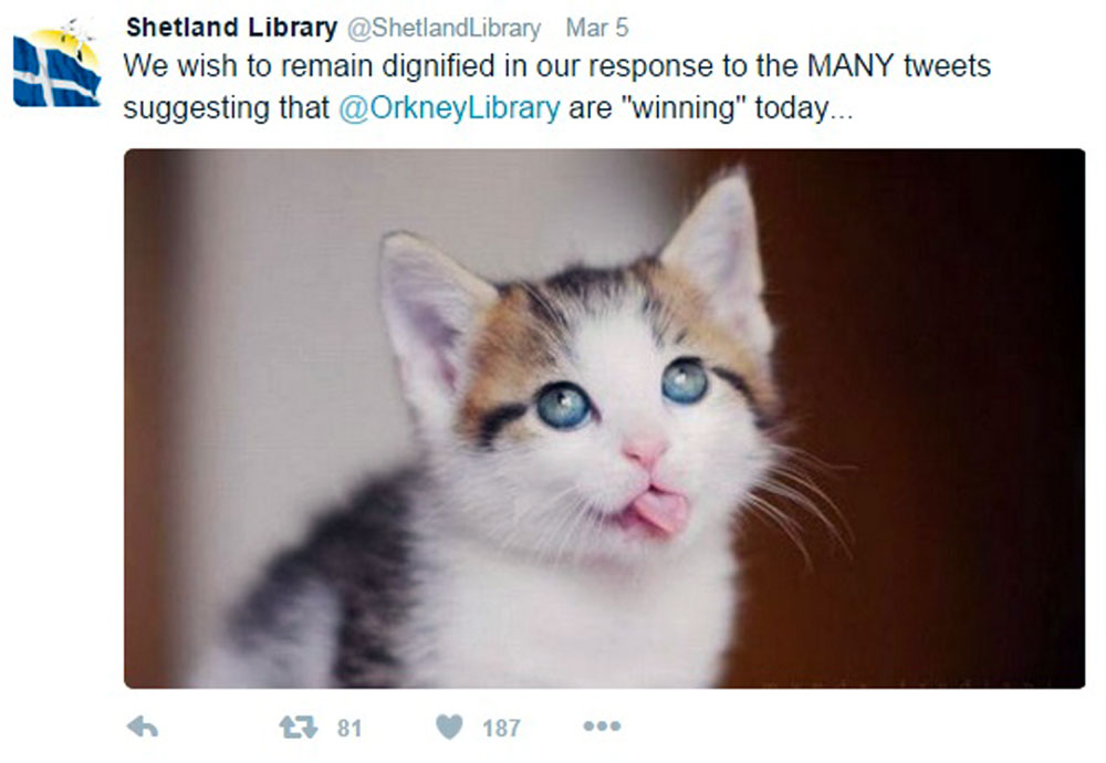 Shetland Library tried to remain dignified after Rowling's Orkney visit 