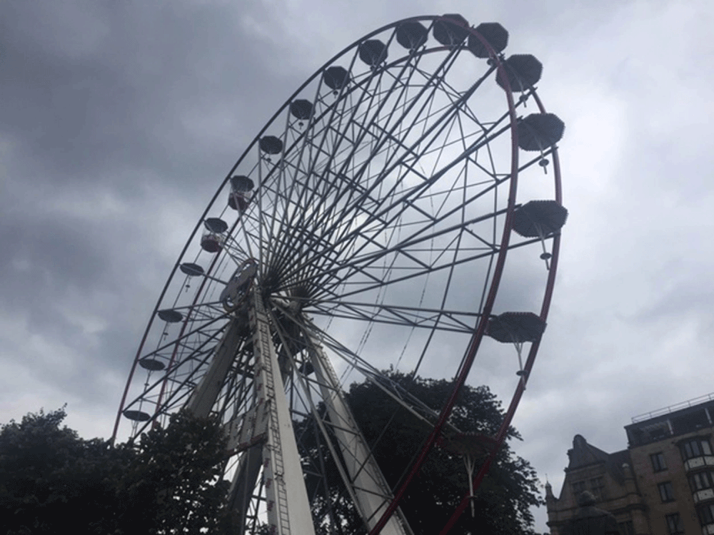 The wheel has since re-opened