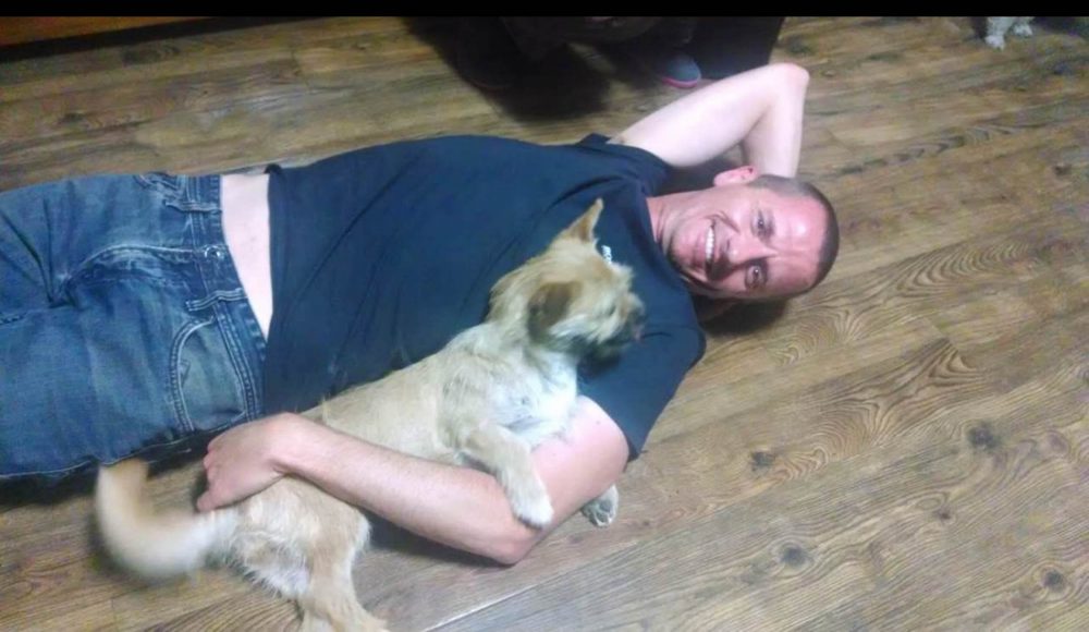 Dion tweeted this picture with the words: "We bloody well found her!" A HEARTWARMING video shows the moment Gobi the missing dog was reunited with the runner who wants to give him a new home in Scotland. Stray pup Gobi had been lost in Urumqi, China for over a week ago after running off just days before she was due to begin her journey to Britain. Athlete Dion Leonard planned to adopt the lovable pooch and bring her back home to Edinburgh after the pair struck up an unlikely friendship. The inseparable pair became the stars of a Gobi desert marathon after being spotted running alongside each other during the gruelling 250km marathon in June. But in a remarkable turn of events, the four legged friend went missing eight days ago when she ran out of an open door while being looked after at a friends house. At that point, almost £10,000 was raised to help Dion and volunteers search for the pup. Dion, 41, flew back to China last week to head up the search. But last night (WED) after eight days on the run, a video was shared showing the twosome finally reunited and sharing their first moments together.