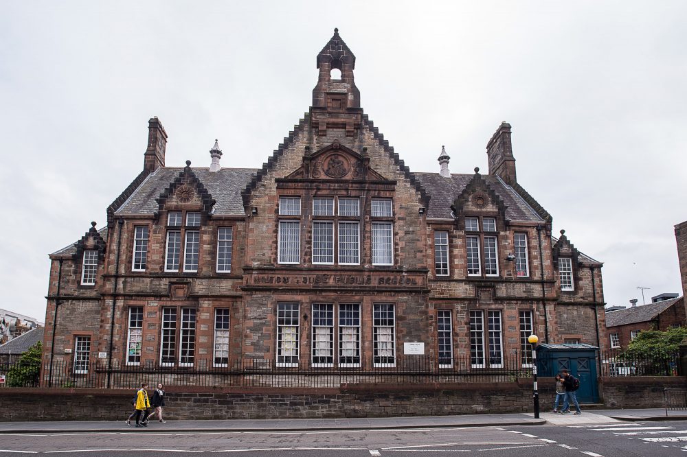 Royal Mile Primary School, Canongate, Edinburgh IN PIC................. (c) Wullie Marr/DEADLINE NEWS For pic details, contact Wullie Marr........... 07989359845