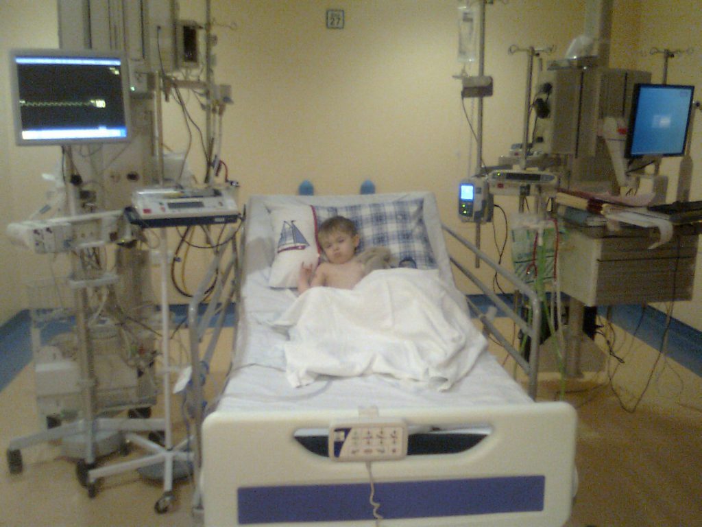 Owen went in to hospital earlier this week