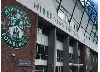 The signage on the from of Easter Road, the home of Hibs | Hibernian News