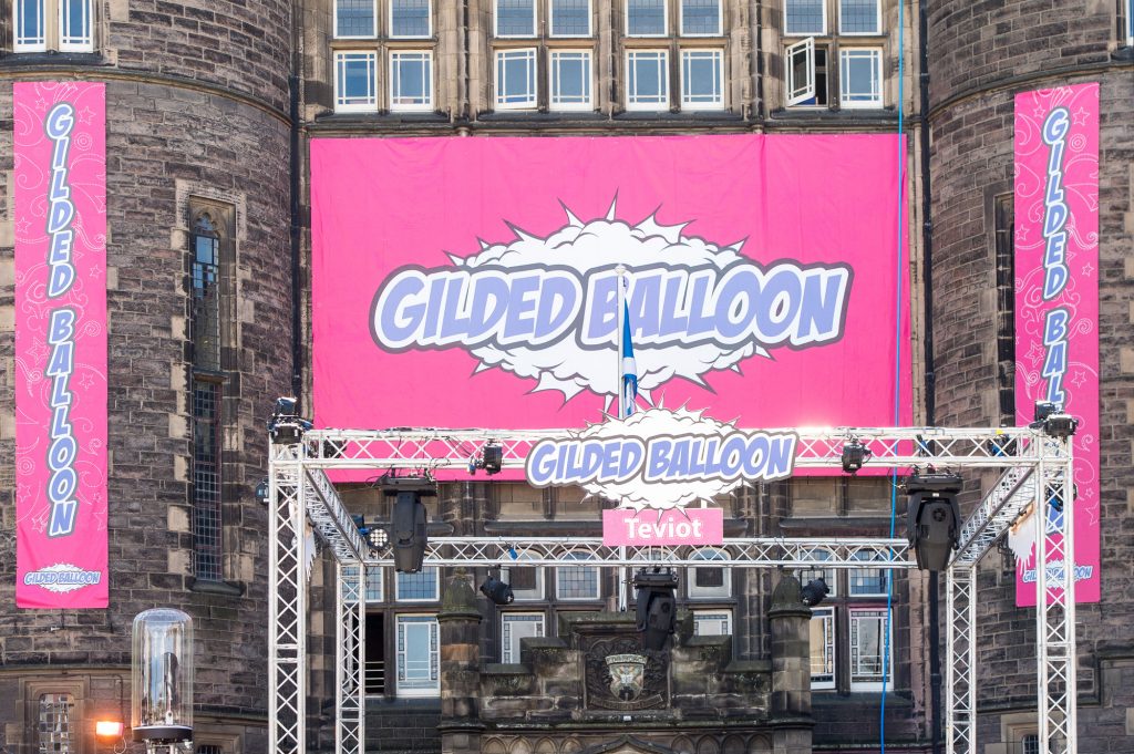 Gilded Balloon, one of the main venues during the Fringe festival © Wullie Marr/DEADLINE NEWS