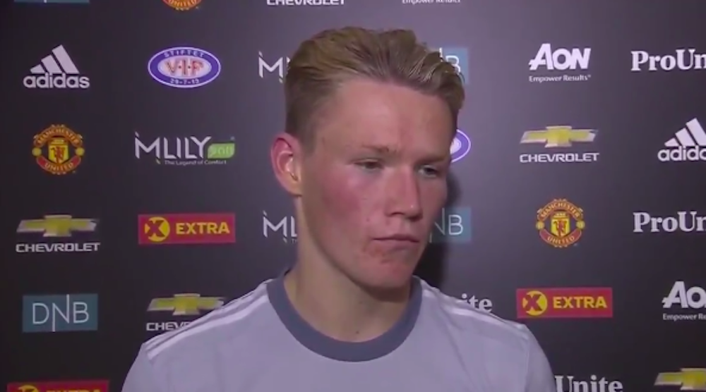 Hearts Defender Refuses To Divulge Manchester United Starlet Scott Mctominay S Thoughts Over Scotland England Tug Of War Deadline News