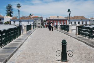 Roman Bridge in Tavira, Portugal