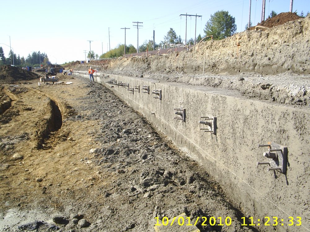 Tie Back R.C. Wall - Your Specialist in Geotechnical Works and Soil Nailing