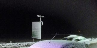 Thurso snow driver pulled over Police