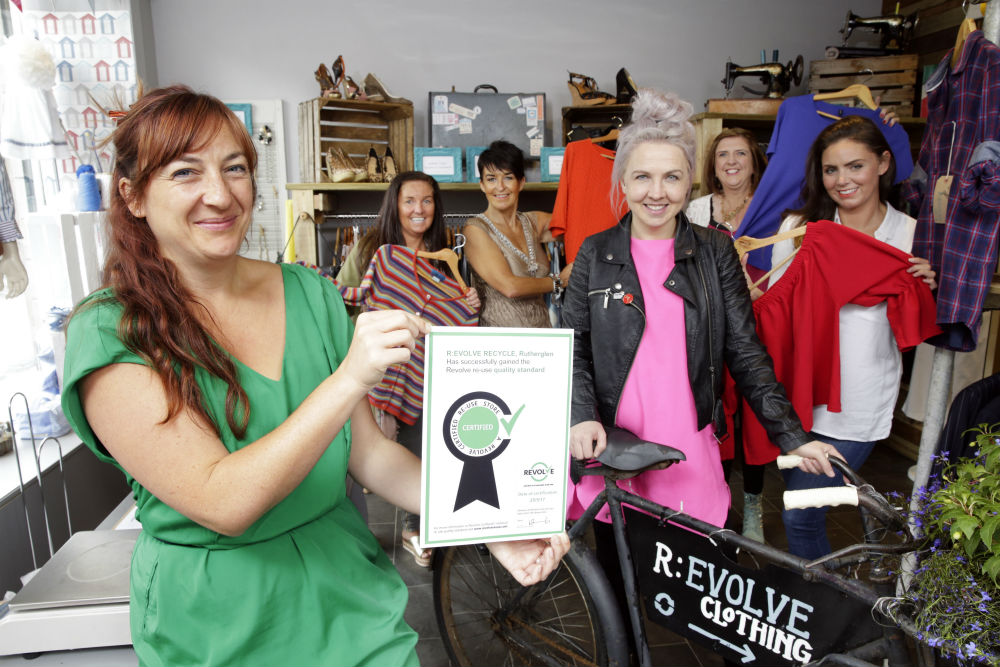 Zero Waste Scotland have recently found a positive shift in Scots second hand shopping habits. They are urging savvy shoppers to look for the Revolve logo when shopping which ensures high quality products and safety of second hand goods