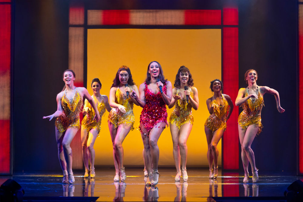 Alexandra Burke and Company in The Bodyguard UK Tour