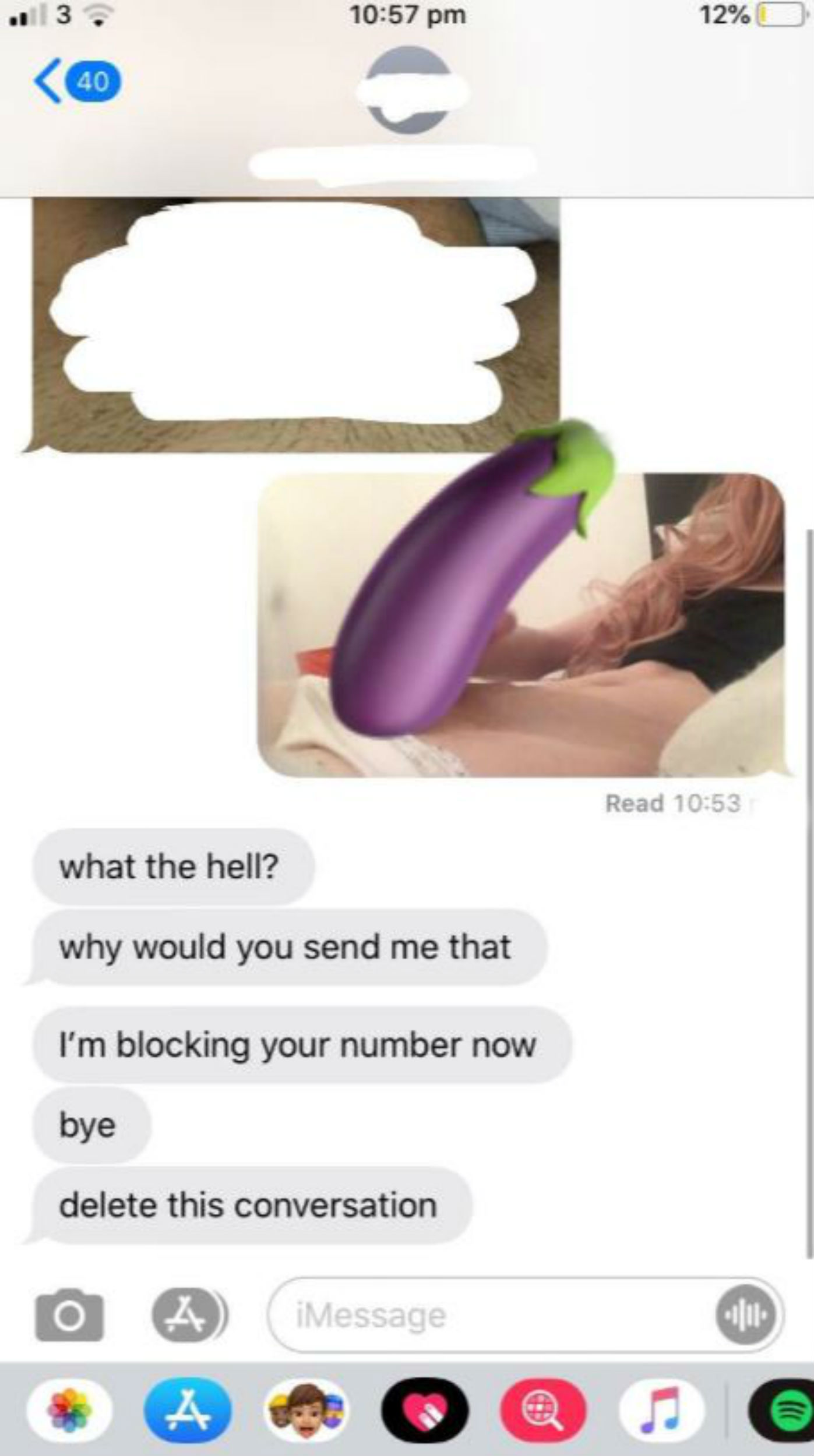 Creep Gets Shock Of His Life When He Sends D Pic To