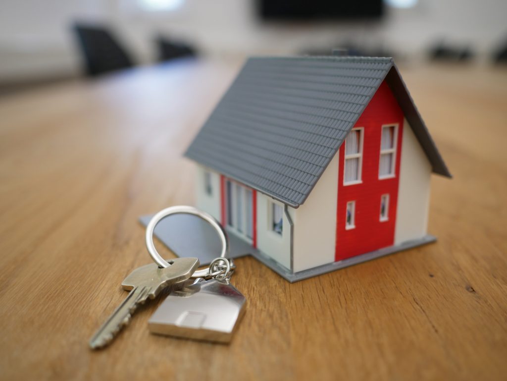 Picture of a set of keys relating to property