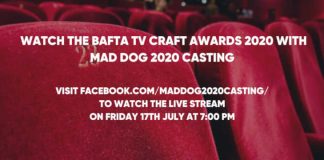 MAd Dog 2020 Casting first company outside of BAFTA to live stream event