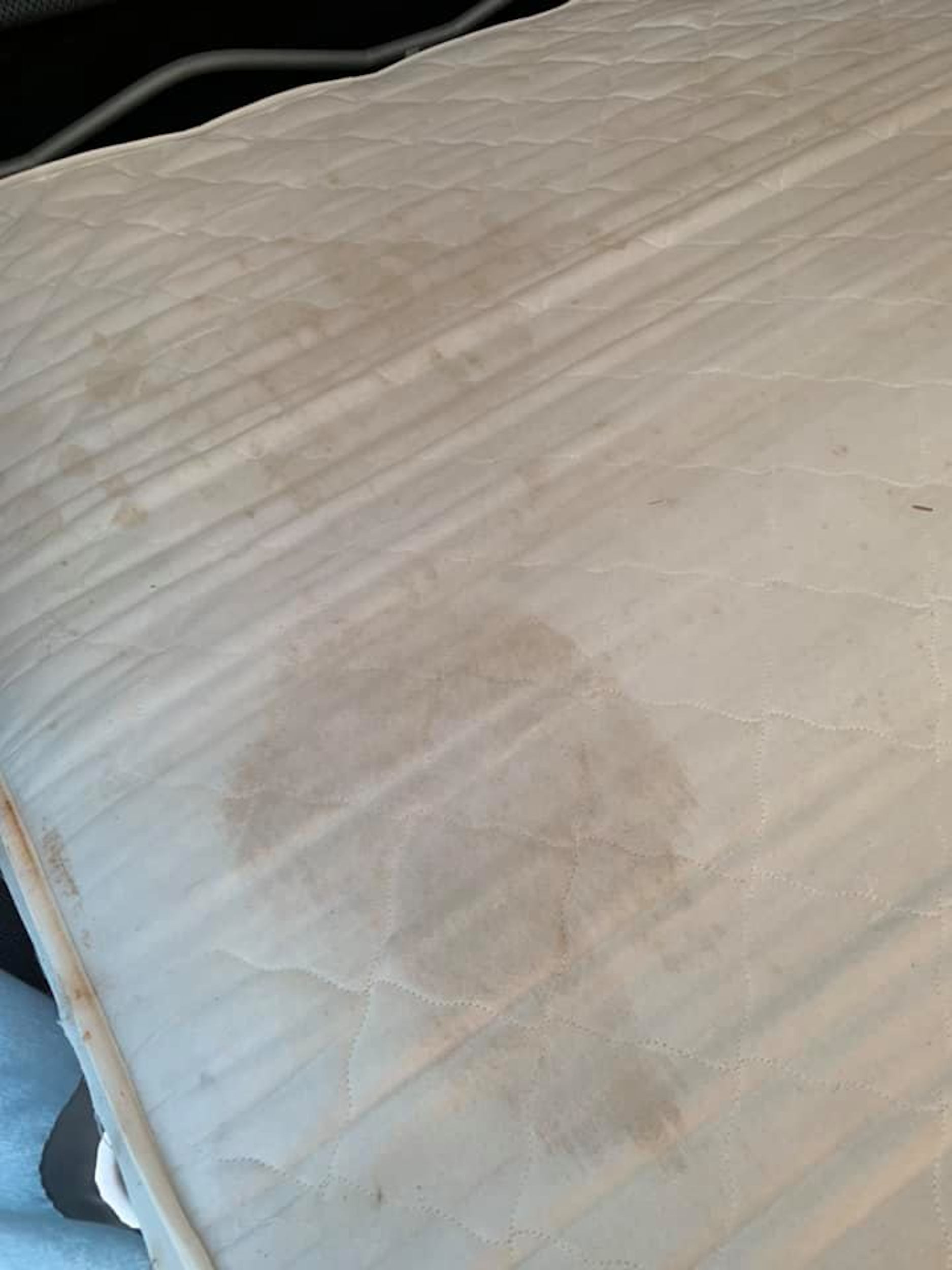 Stains on mattress