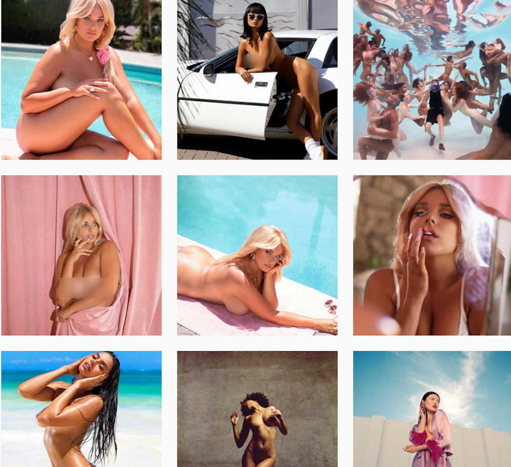 Playboy Instagram feed