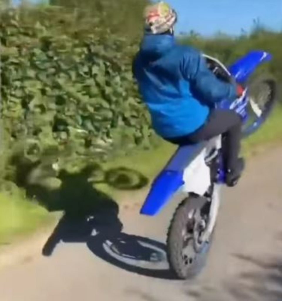 Bikers filmed themselves performing wheelies on motorway. Viral News