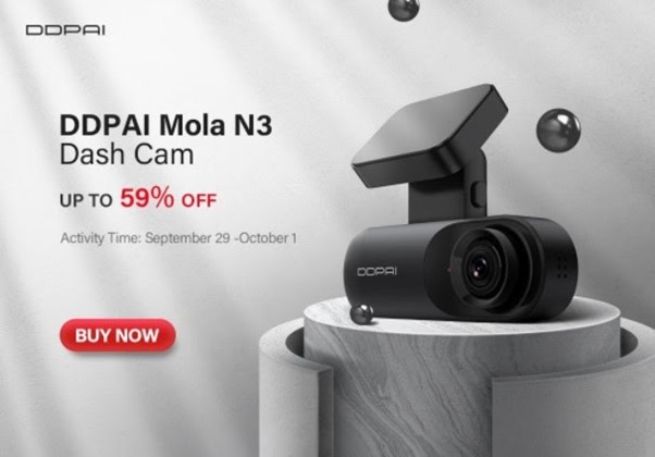 DDPai Mola N3 Dash Cam 