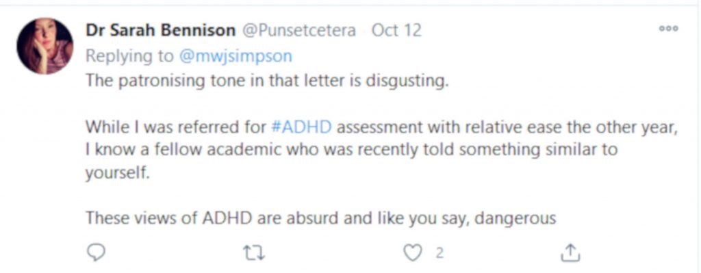 Doctors slam psychiartist stating he is too intelligent toDoctors slam psychiatrist stating he is too intelligent to have ADHD 