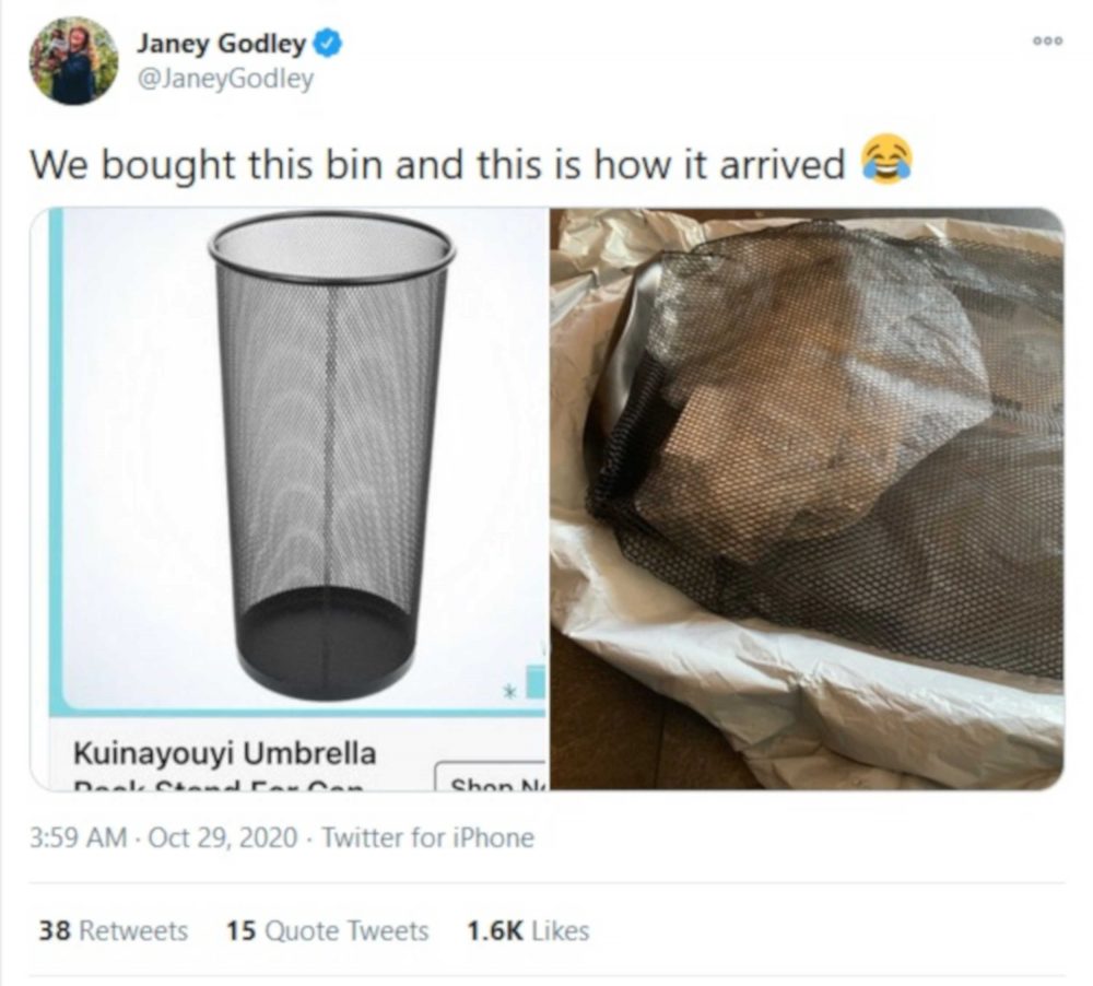 A Twitter post by Janey Godley - Scottish News
