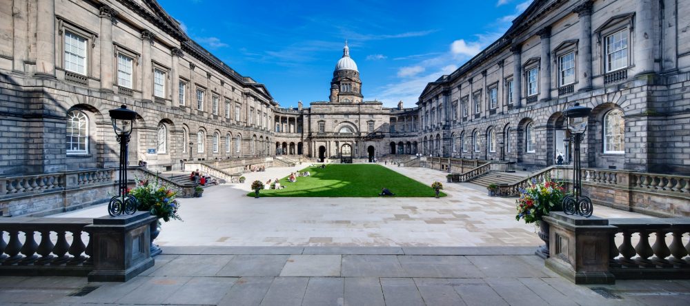 Edinburgh University Old College Quad quad, after refurbishment. - Business News Scotland