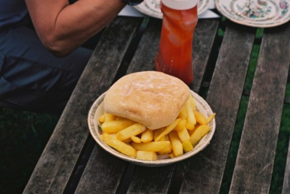 Another image of a chip butty - Viral News UK