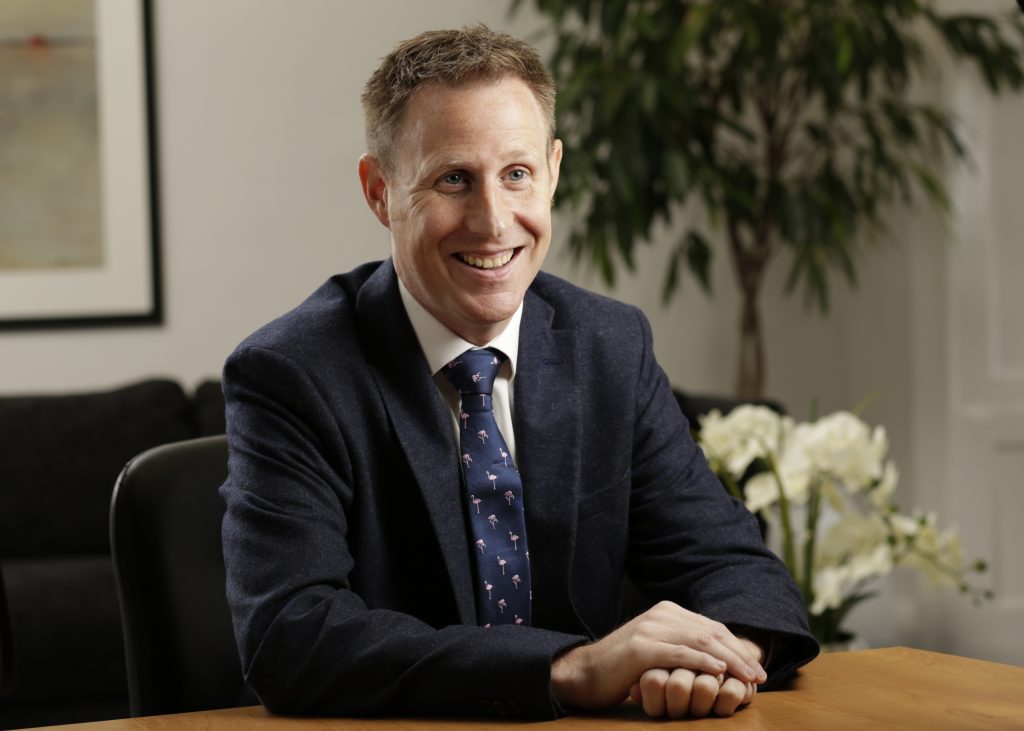 Professional PR photography, Mike Stirton, Head of Temporaries at Core Asset Consulting