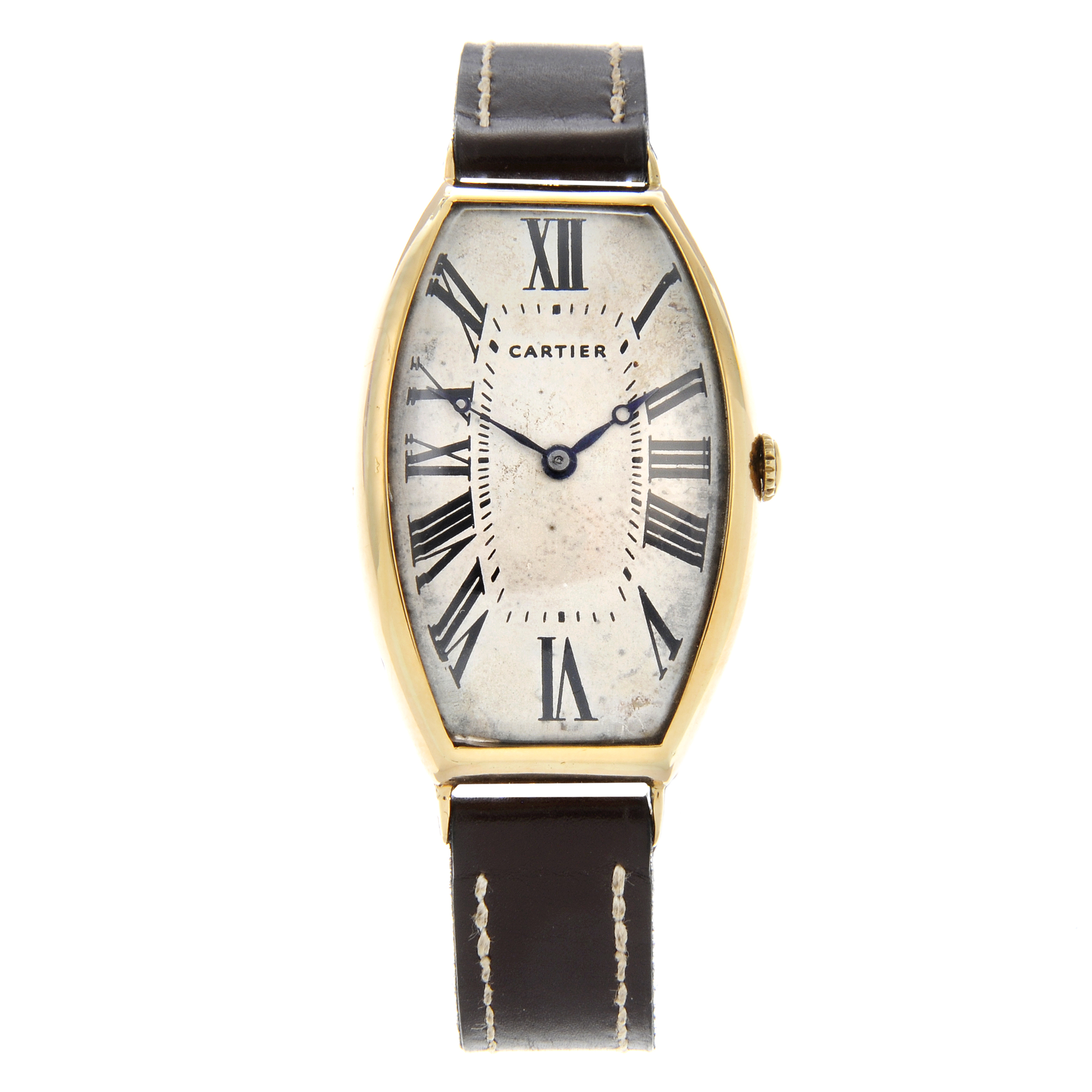 Cartier watch worn by Scottish WW1 