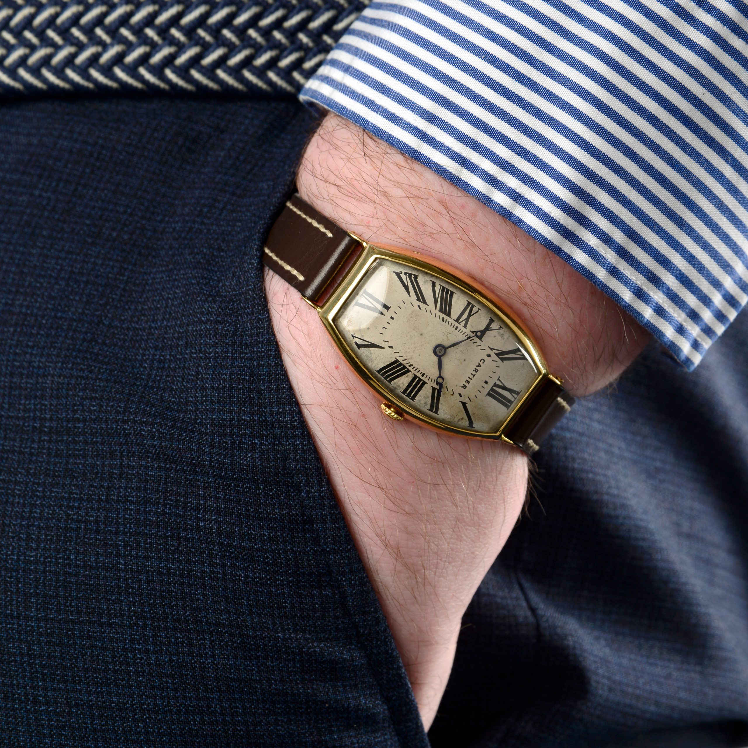 WWI hero's 107-year-old Cartier watch 