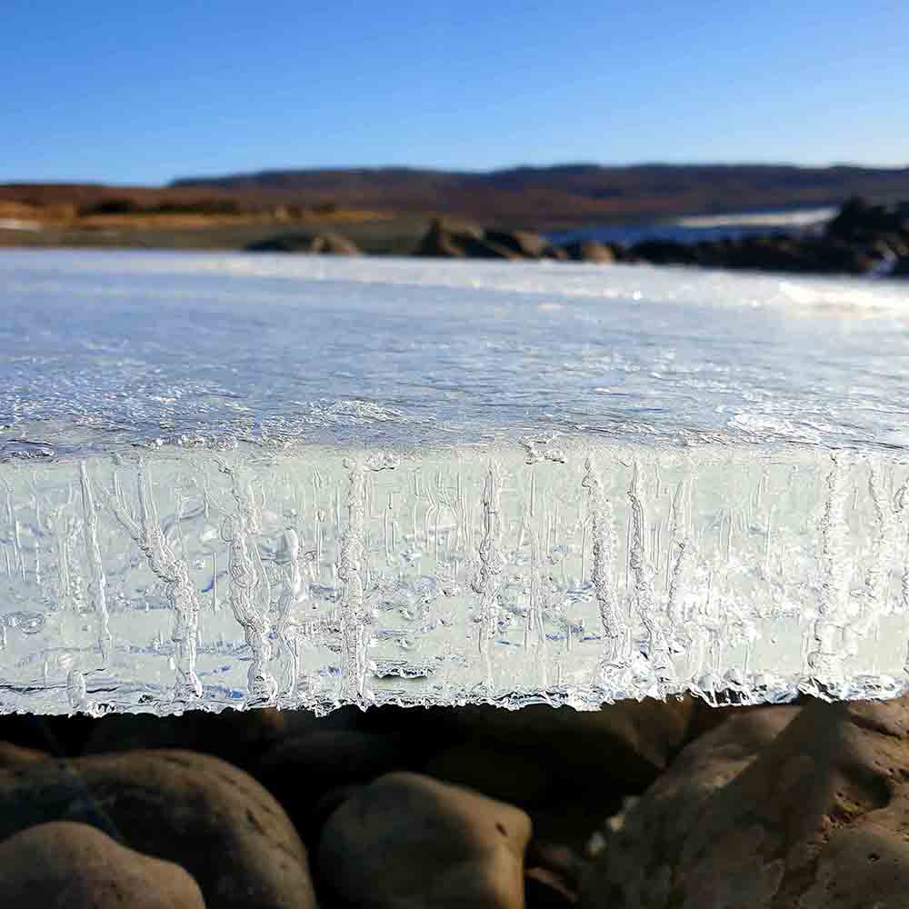 Scots islander captures incredible photo of ice - Scottish News
