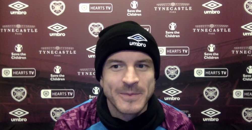 Andy Halliday speaks to the press via Zoom | Hearts news