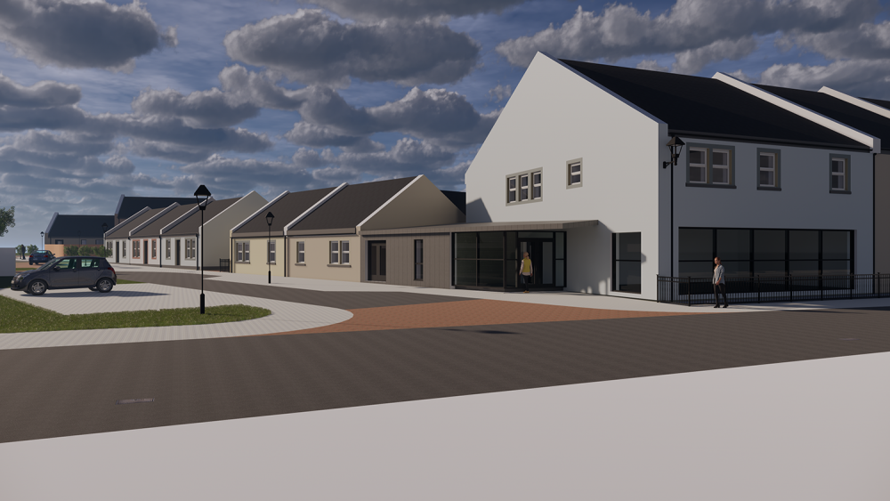 An artists impression of a construction project - Property News Scotland